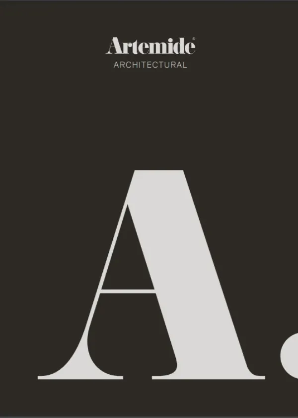Coperta catalogului Artemide Architectural 2019