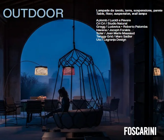 Coperta catalogului Foscarini - Iluminat Outdoor