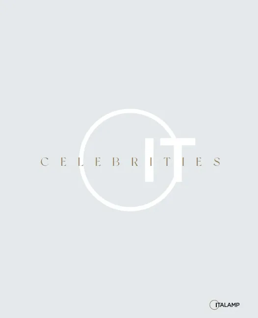 Coperta catalogului Italamp Celebrities - Eleganță atemporală și moștenire