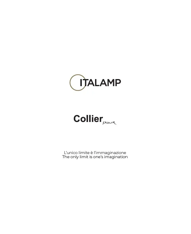 Coperta catalogului Italamp - Colecția Collier