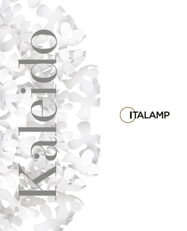 Coperta catalogului Italamp - Colecția Kaleido