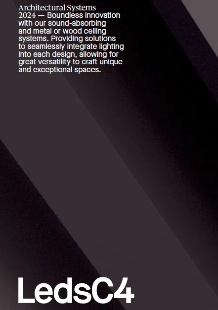 Coperta catalogului LedsC4 - Architectural Systems 2024