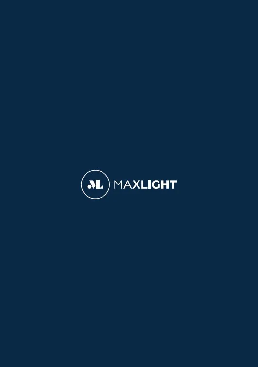 Coperta catalogului MAXLIGHT 2024 - Inovație și Eleganță în Iluminat