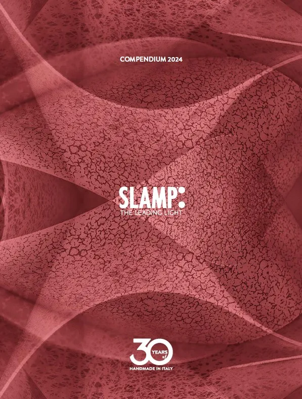 Coperta catalogului Slamp - Compendium 2024: Entangled Light